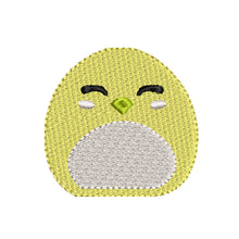 Load image into Gallery viewer, Aimee Chick squish stuffy embroidery design
