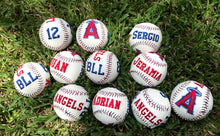 Load image into Gallery viewer, Personalized Embroidered Baseballs
