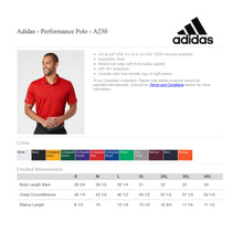Load image into Gallery viewer, Embroidered Adidas-A230 Polo
