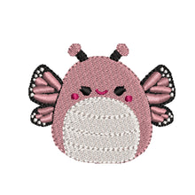 Load image into Gallery viewer, Adreina Butterfly squish stuffy embroidery design

